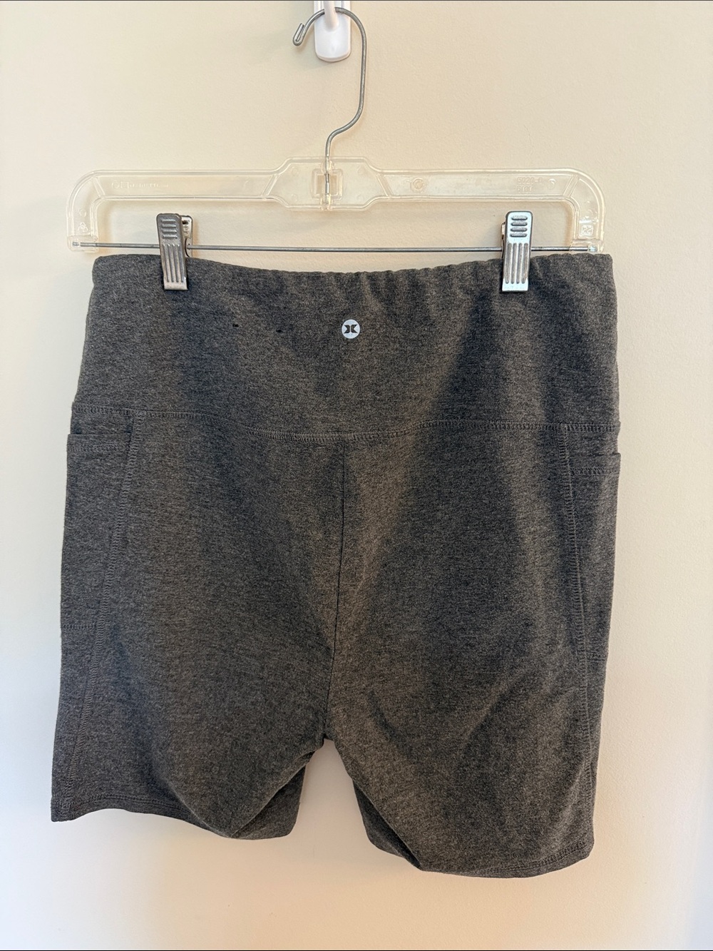 RBX Charcoal Gray Women's Bike Shorts - Picture 3 of 3